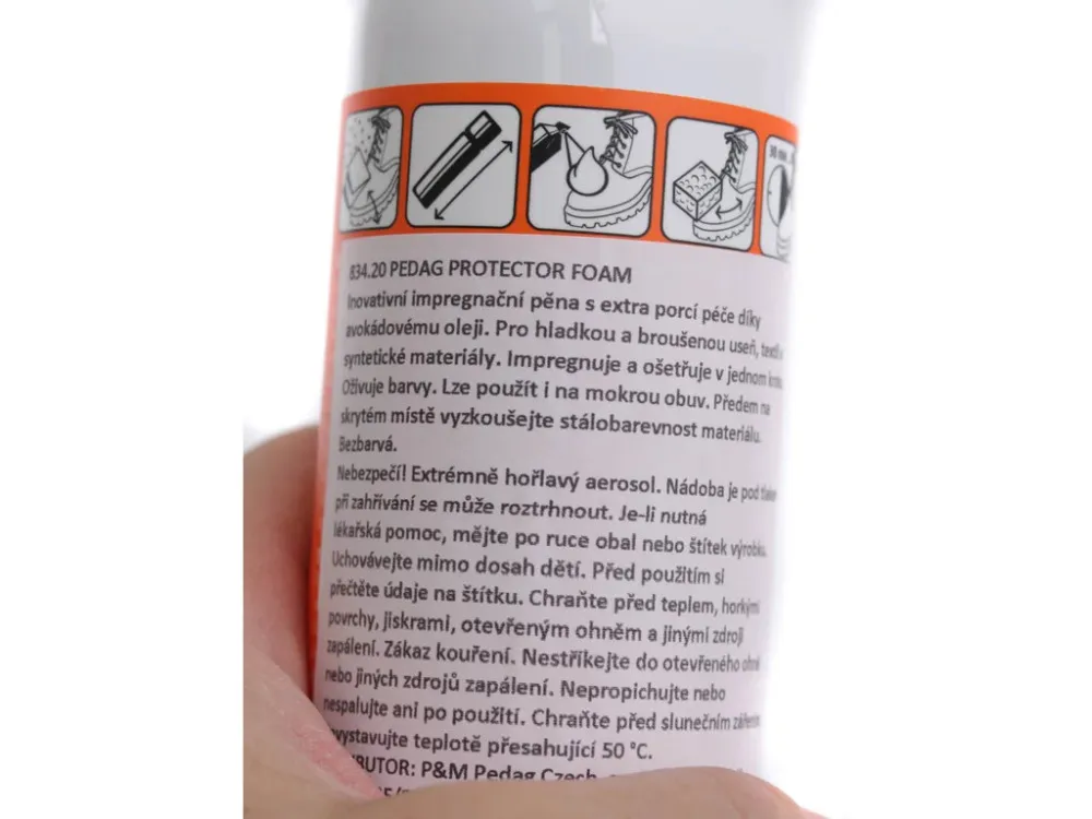 Pedag Protector de espuma de impregnación