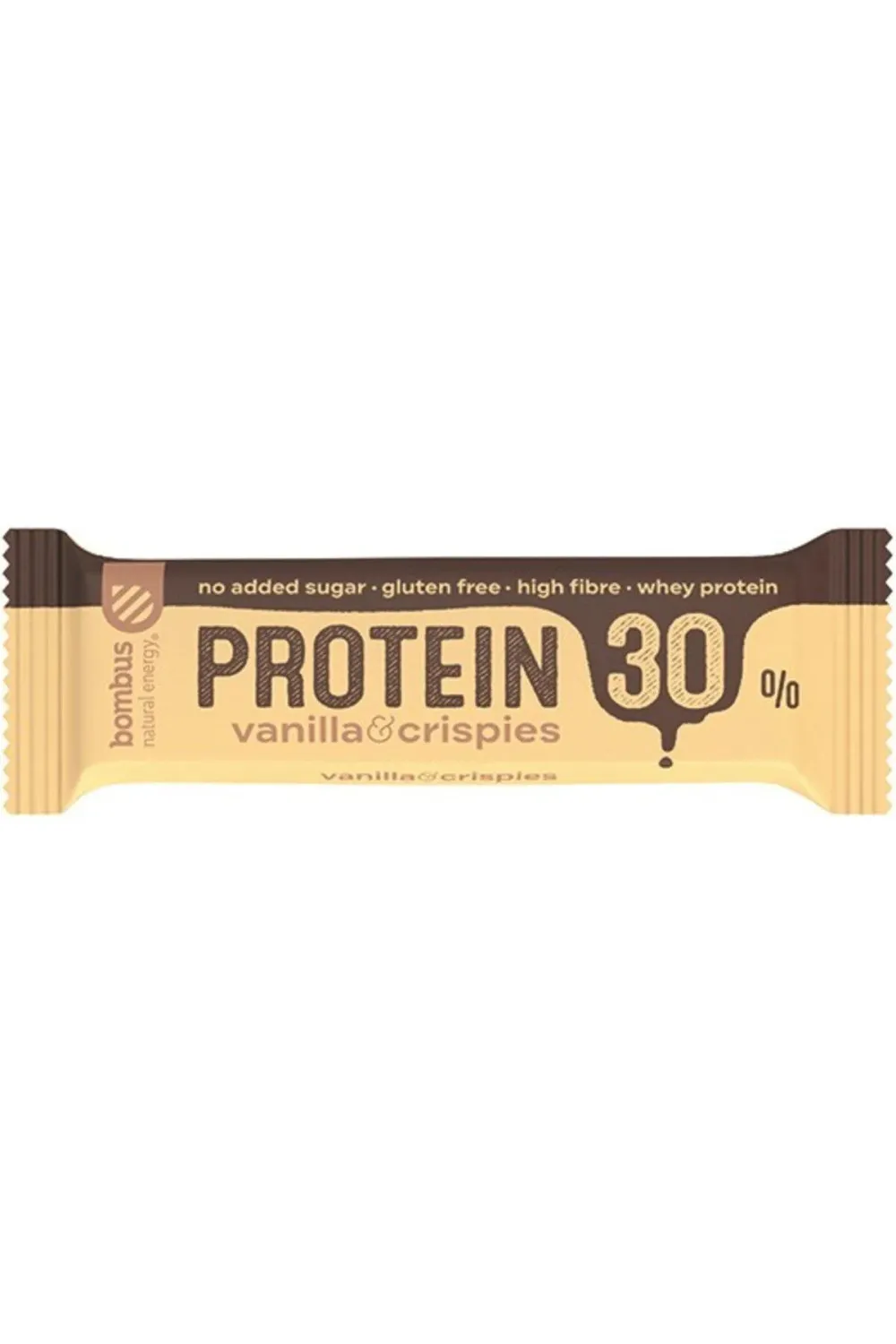 Bombus Protein 30% vanilla&crispies 50g