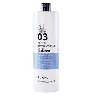 PURING 03 Rehab Restructuring Curly Shampoo champú reestructurante para cabello rizado y encrespado