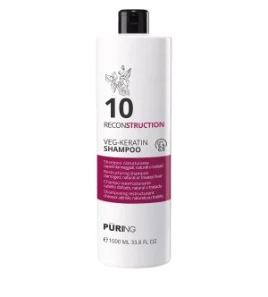 PURING 10 Reconstruction Veg-Keratin Shampoo champú regenerador