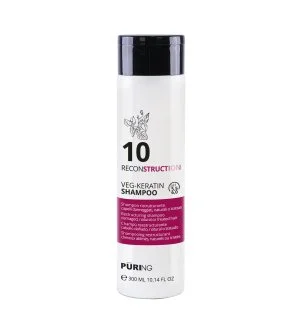 PURING 10 Reconstruction Veg-Keratin Shampoo champú regenerador
