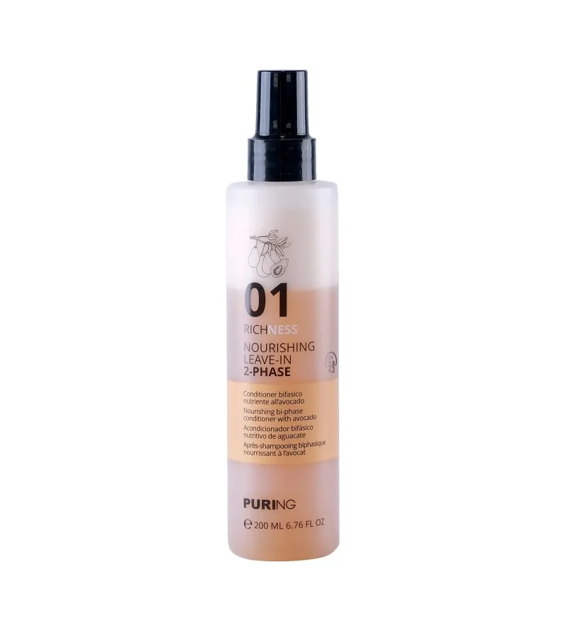 01 Richness acondicionador nutritivo sin aclarado bifásico 200 ml