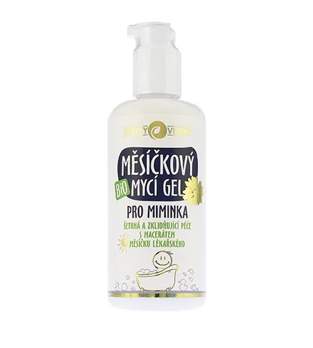 Gel limpiador bio de caléndula para bebés 200 ml