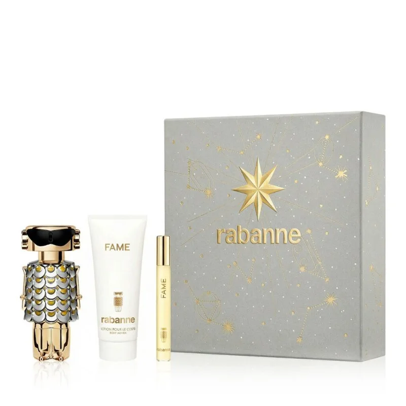 Fame 50 ml + EDP MINI 10 ml + BL agua de perfume para mujer 100 ml