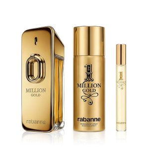 Million Gold Intense 100 ml + EDT MINI 1 Milion 10 ml + DEO en spray agua de perfume para hombre
