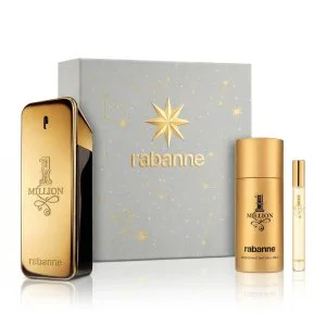 Paco Rabanne 1 Million 100 ml + EDT MINI 10 ml + DEO en spray eau de toilette para hombre