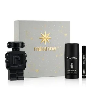 Paco Rabanne Phantom 100 ml + DEO en spray 150 ml + mini perfume para hombre
