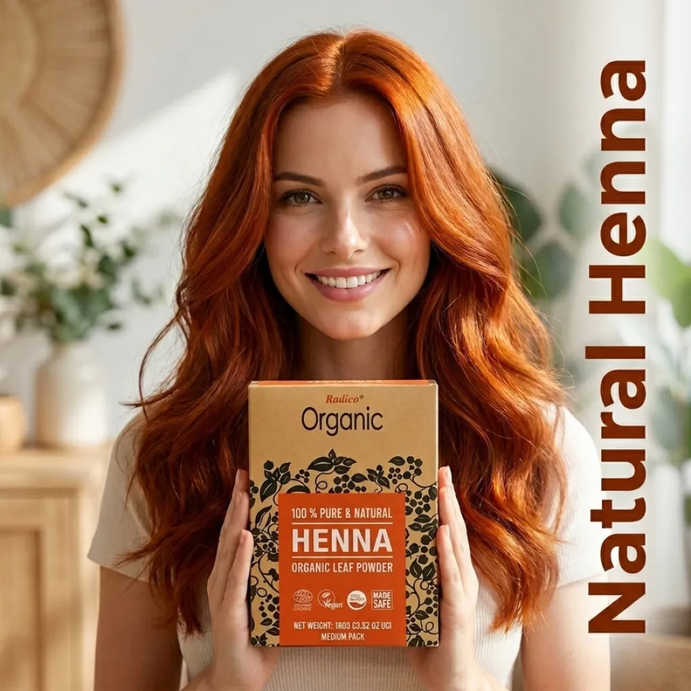 Radico Henna BIO (100 g) - para la salud, el brillo y la fuerza
