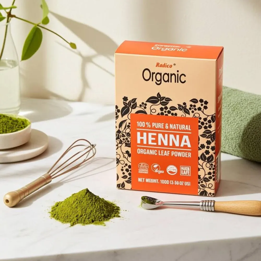 Radico Henna BIO (100 g) - para la salud, el brillo y la fuerza