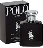 Polo Black agua de tocador para hombre 125 ml