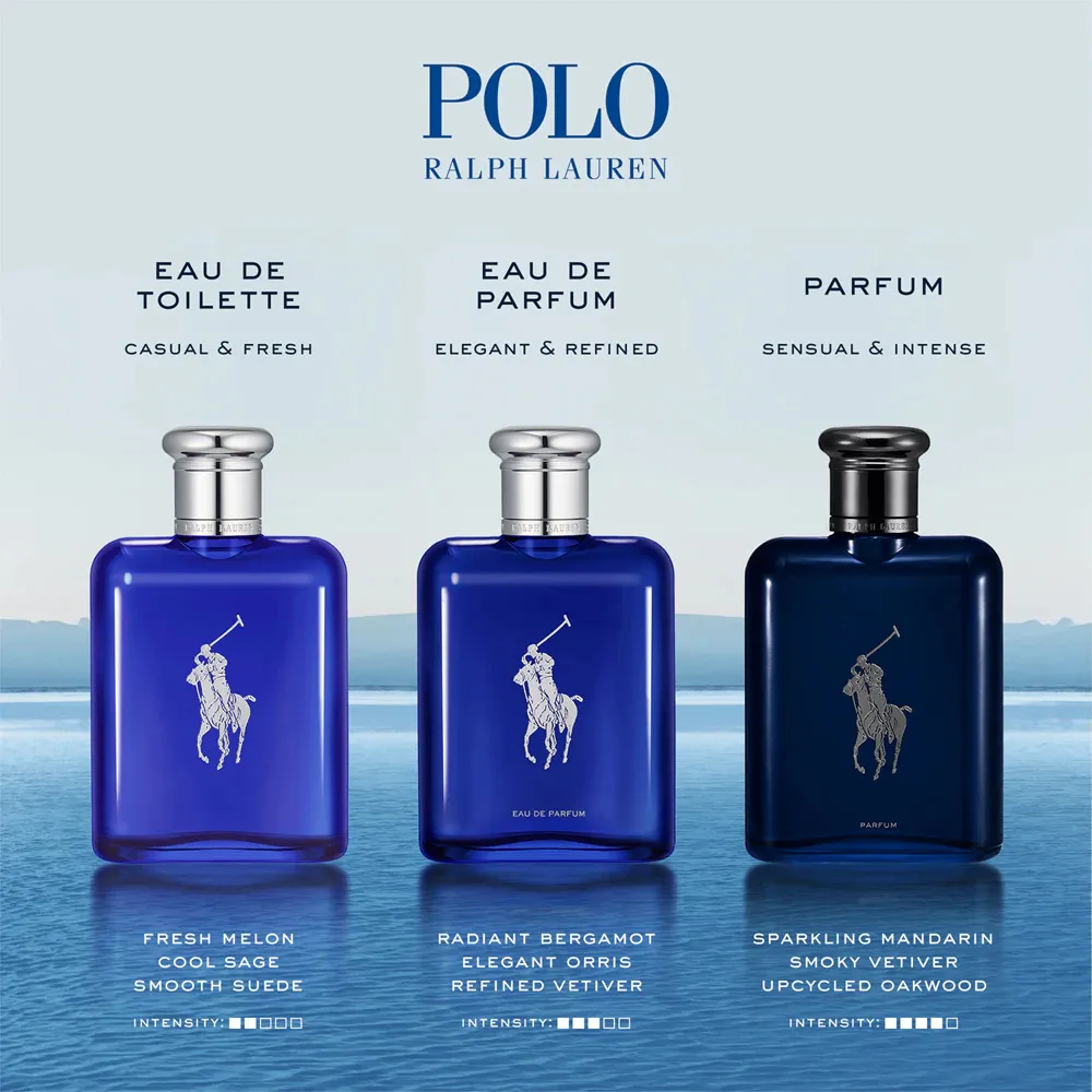Polo Blue perfume para hombre 75 ml