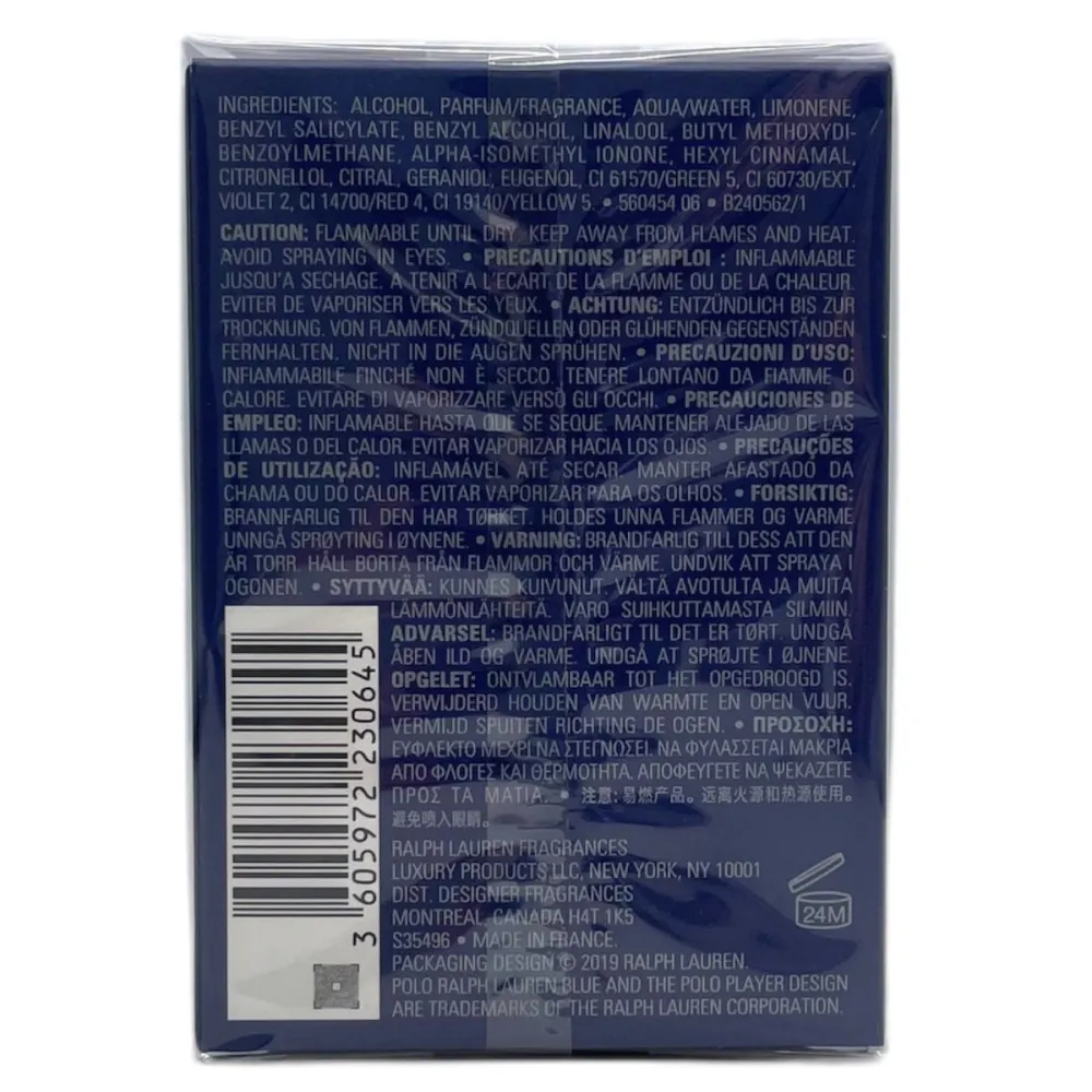Polo Deep Blue perfume para hombre 40 ml