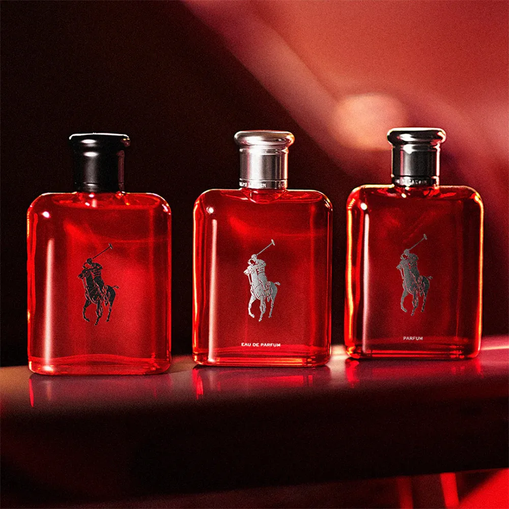 Polo Red agua de tocador para hombres 125 ml