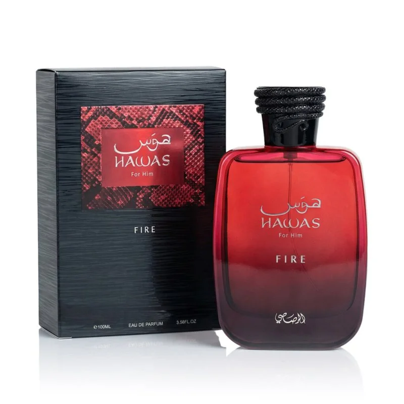 Hawas Fire agua de perfume para hombre 100 ml