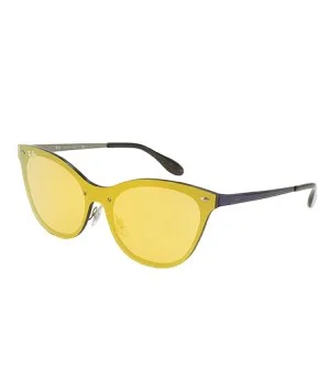 Ray-Ban RB3580N Blaze Cat Eye gafas de sol 43x140 mm naranja dorado para mujer
