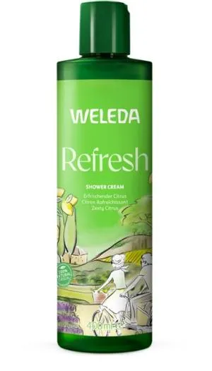 Weleda REFRESH Crema de ducha cítrica 400 ml