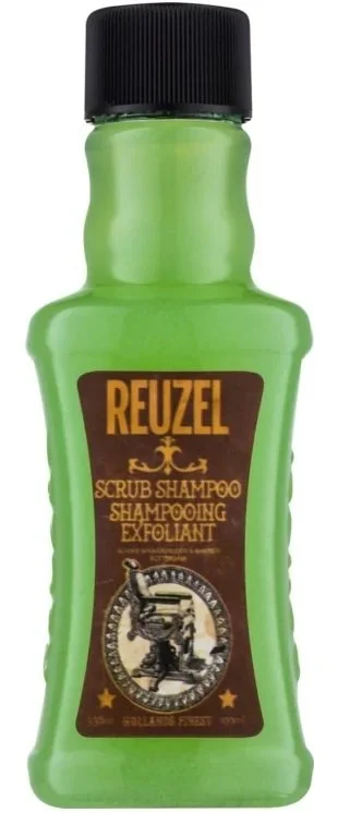 Scrub Shampoo champú exfoliante de limpieza profunda para hombre 100 ml