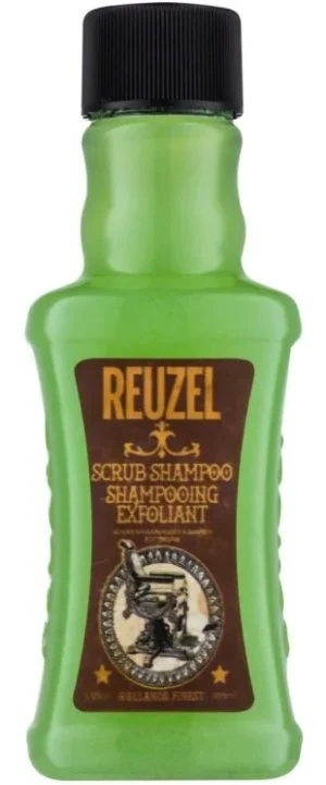 REUZEL Scrub Shampoo champú exfoliante de limpieza profunda para hombre