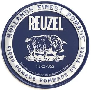 REUZEL Styling Fiber Pomade pomada para el cabello con fijación fuerte y duradera y acabado natural 35 g para hombres