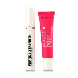 Revolution Peptide Pout Tratamiento Labial Peptide Power Dúo de Pestañas y Labios