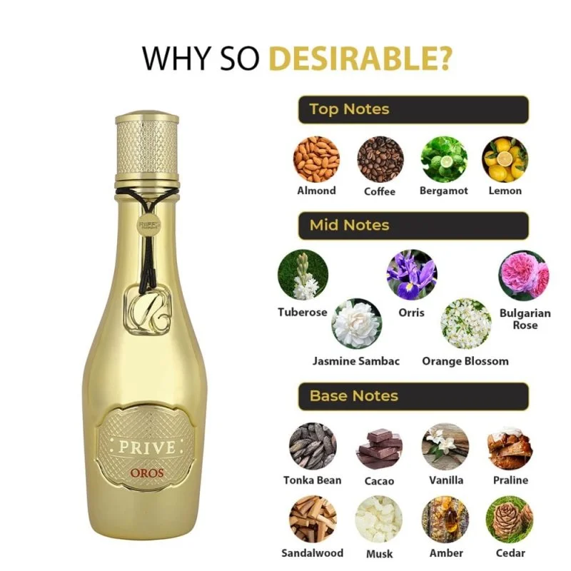 Prive Oros W agua de perfume 100 ml
