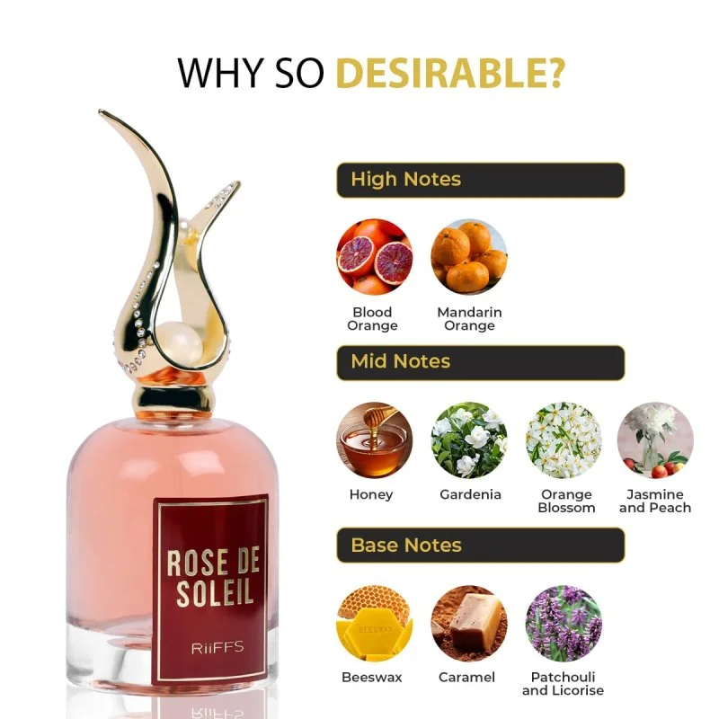 Rose De Soleil Eau de Parfum para mujer 100 ml