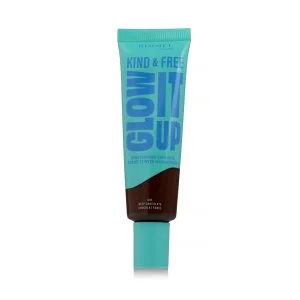Rimmel Kind & Free Glow It Up Tinte hidratante para el rostro (605 Deep Chocolate)
