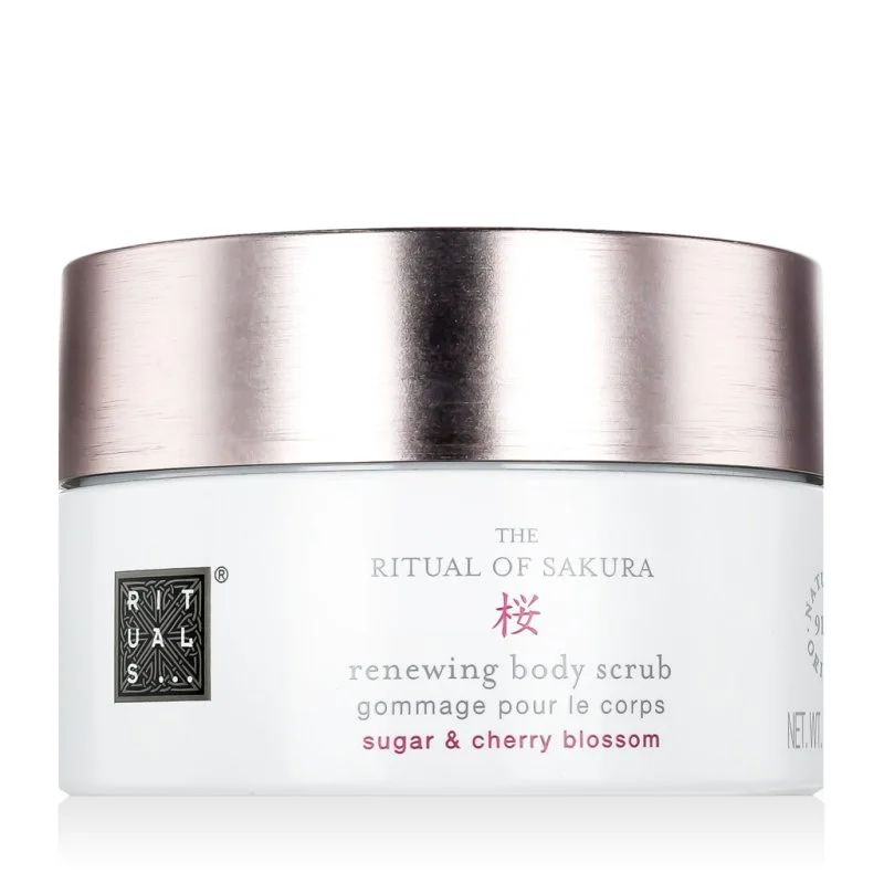 The Ritual of Sakura Exfoliante Corporal Renovador de Azúcar y Flor de Cerezo 250 g