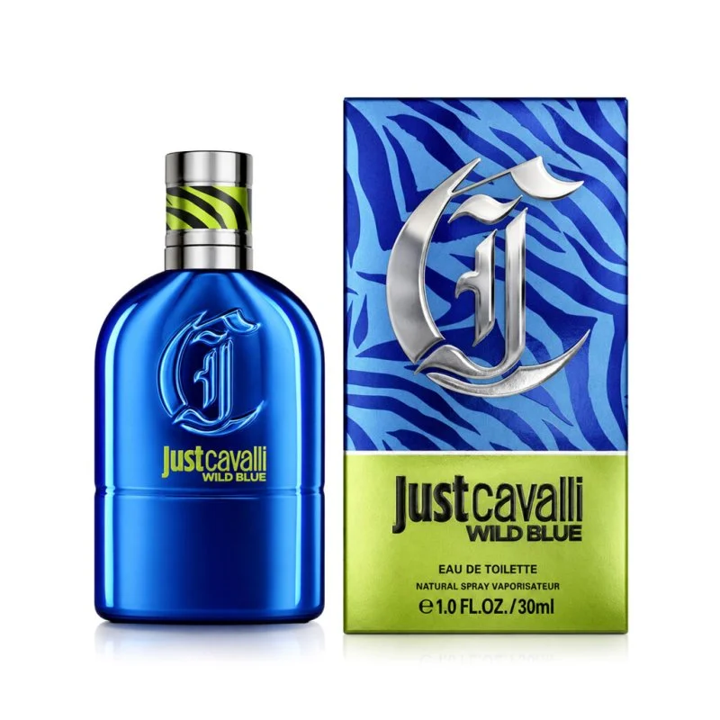Just Cavalli Wild Blue agua de tocador unisex 30 ml