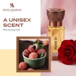 Rose 01 aceite de perfume concentrado unisex 12 ml