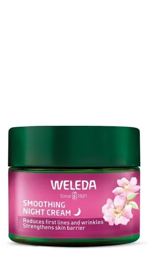 Weleda Crema de noche iluminadora Rosa silvestre y té blanco