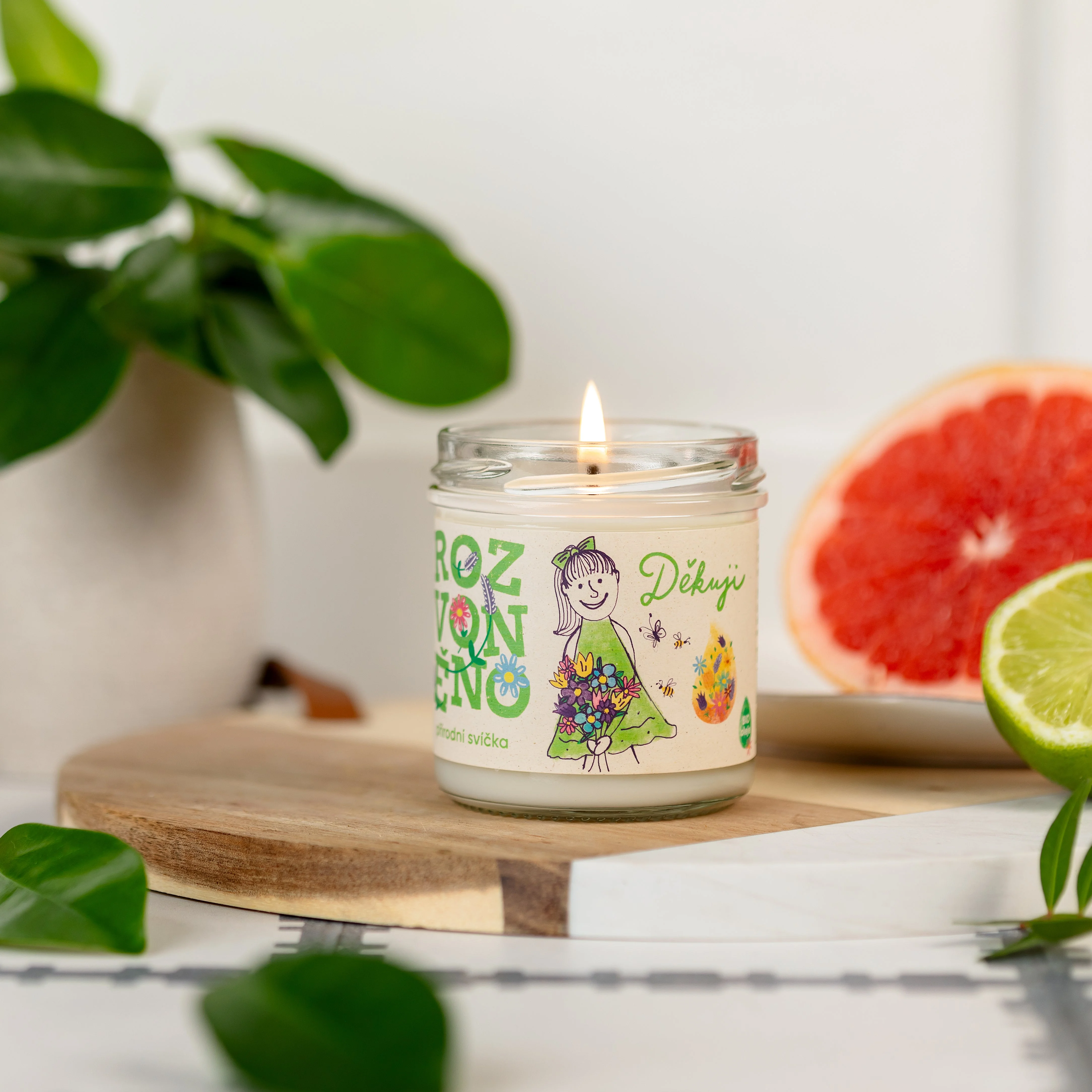 Rozvoněno Vela aromática - Gracias (130 ml) - con pomelo, lima y bergamota