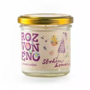 Rozvoněno Vela perfumada - Adiós a los mosquitos (130 ml) - con lavanda y hierba limón