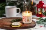 Rozvoněno Vela perfumada - Milagro de Navidad (130 ml) - con especias de pan de jengibre