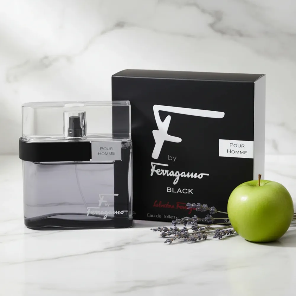 F by Ferragamo Black agua de tocador para hombre 100 ml