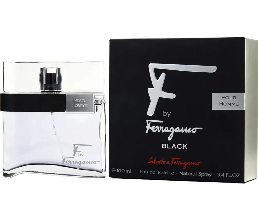 F by Ferragamo Black agua de tocador para hombre 100 ml