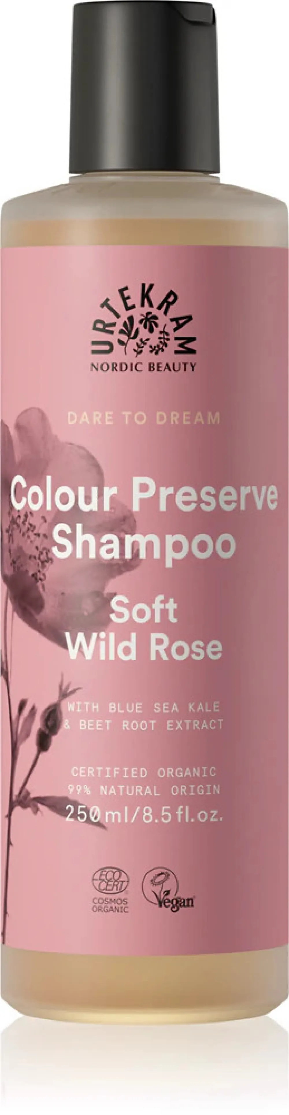 Urtekram Champú de rosa silvestre 250ml BIO