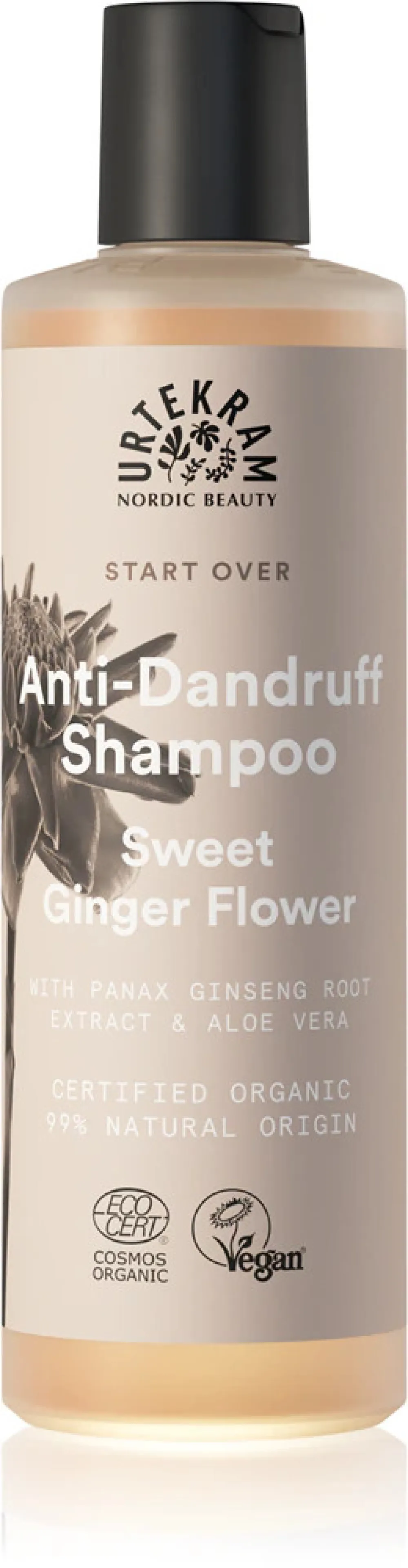 Urtekram Champú Jengibre suave anticaspa 250 ml BIO