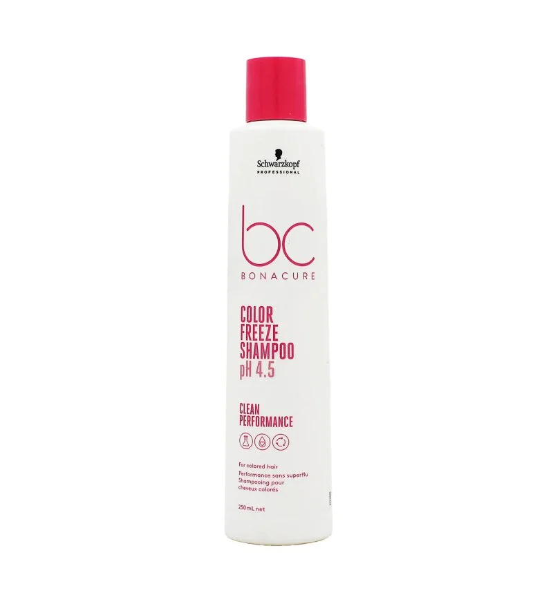 Professional BC Color Freeze Shampoo champú suave para cabello teñido y con mechas 250 ml