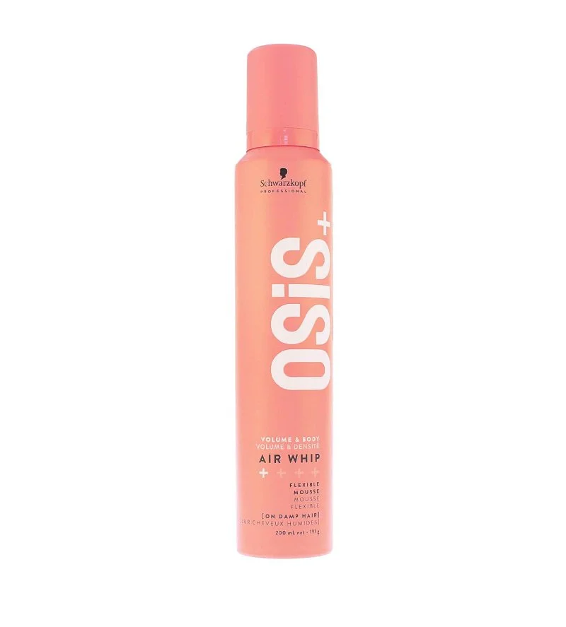 OSiS Air Whip espuma fijadora ligera para dar volumen al cabello 200 ml
