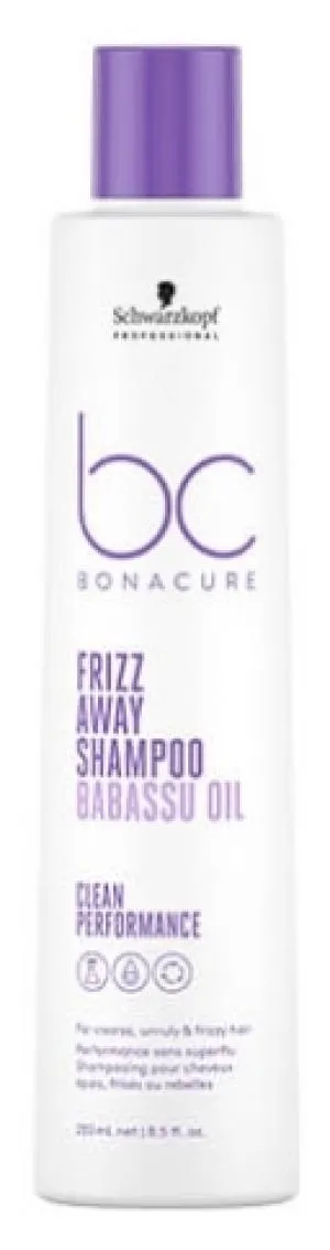 Schwarzkopf BC Frizz Away Shampoo champú para cabello rebelde y encrespado