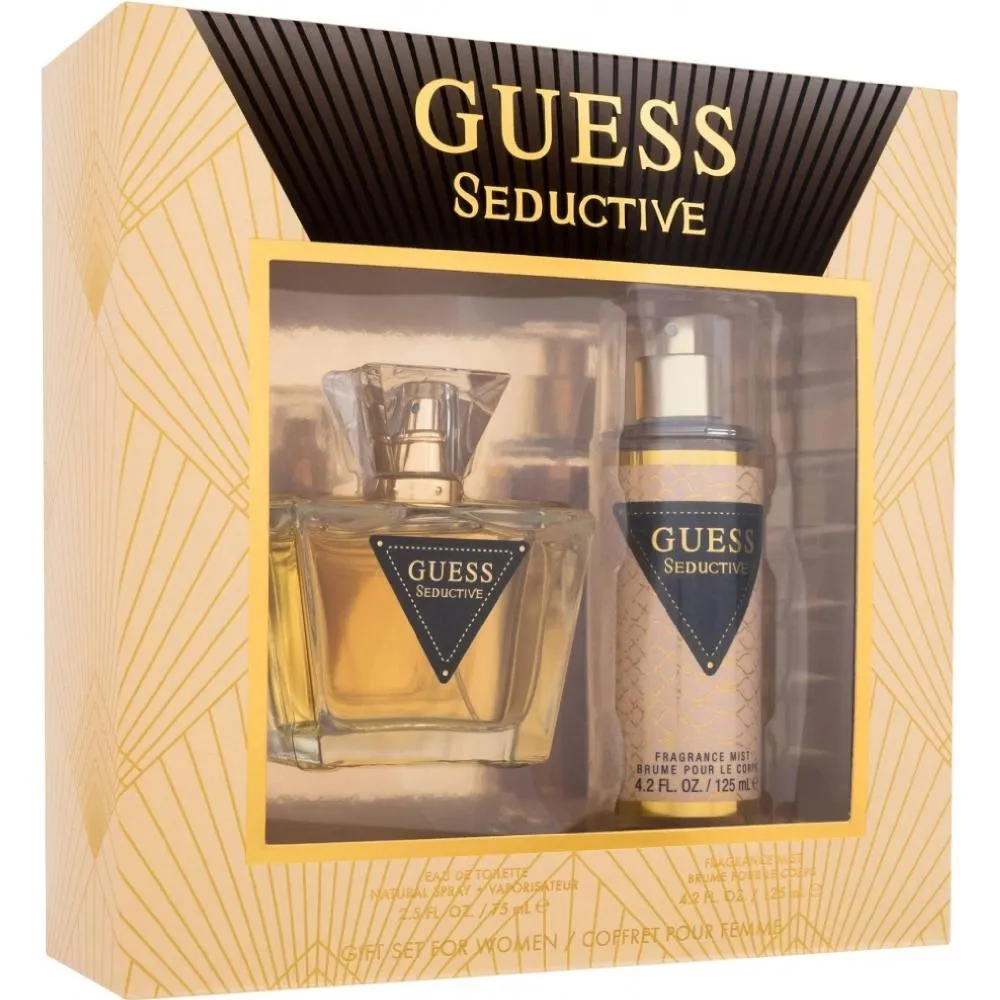 Seductive eau de toilette para mujer 75 ml + spray corporal 125 ml