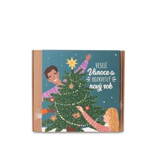 Bombas de semillas - Set de regalo mediano - Feliz Navidad (9 uds.)