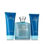 Ocean's Club Eau de Toilette para hombre 100 ml + Bálsamo After Shave 100 ml + Gel de Ducha