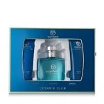 Ocean's Club Eau de Toilette para hombre 100 ml + Bálsamo After Shave 100 ml + Gel de Ducha