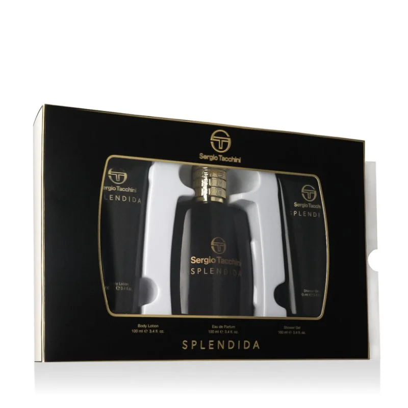 Splendida Eau de Parfum para mujer 100 ml + gel de ducha 100 ml + loción corporal