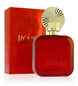 Shakira Rojo agua de perfume para mujer 80 ml
