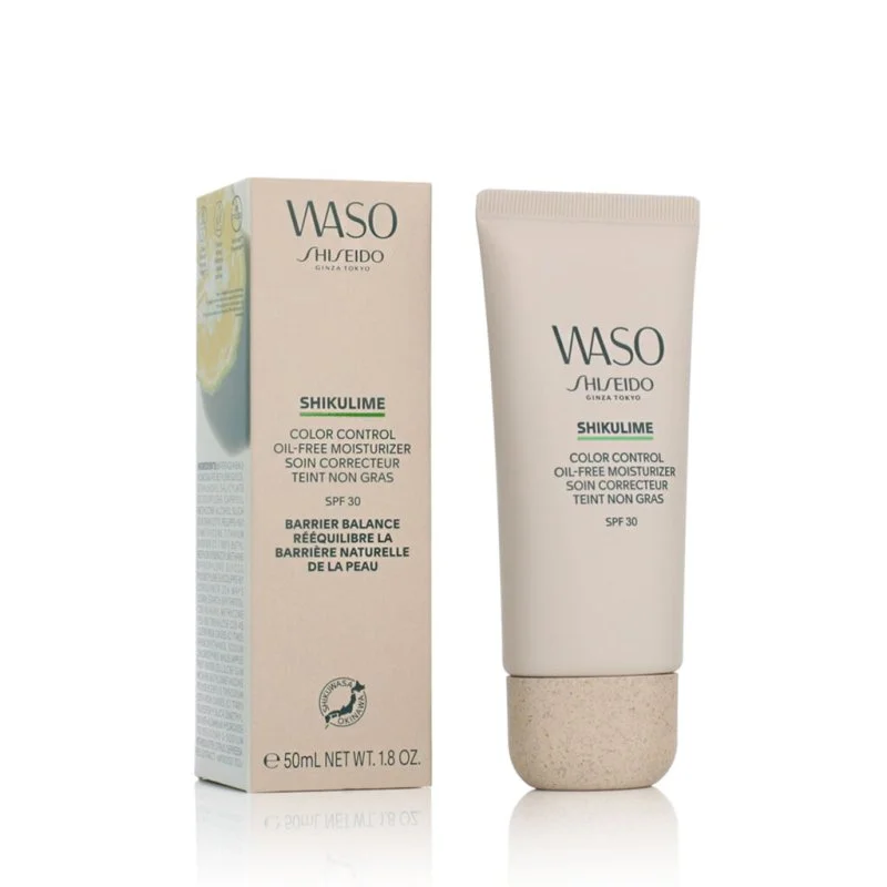Waso Shikulime Hidratante sin aceites con control del color FPS 30 50 ml