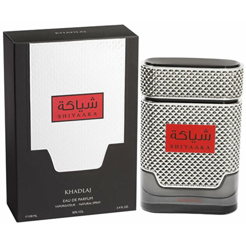 Shiyaaka Silver agua de perfume para hombre 100 ml