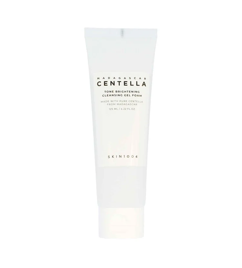 Madagascar Centella gel limpiador espumoso para iluminar el tono e hidratar 125 ml